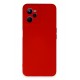 Newface Realme C35 Kılıf Nano içi Kadife Silikon - Kırmızı Newface Realme C35 Kılıf Nano içi Kadife Silikon - Kırmızı