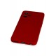 Newface Realme C35 Kılıf Nano içi Kadife Silikon - Kırmızı Newface Realme C35 Kılıf Nano içi Kadife Silikon - Kırmızı