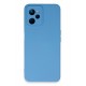 Newface Realme C35 Kılıf Nano içi Kadife Silikon - Mavi Newface Realme C35 Kılıf Nano içi Kadife Silikon - Mavi