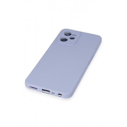 Newface Realme C35 Kılıf Nano içi Kadife Silikon - Lila Newface Realme C35 Kılıf Nano içi Kadife Silikon - Lila