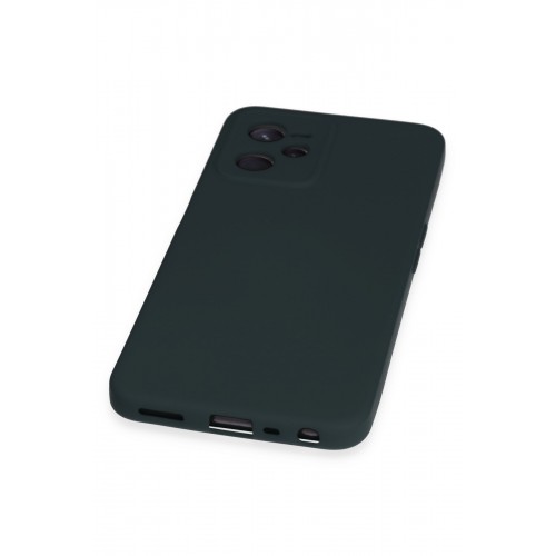 Newface Realme C35 Kılıf Nano içi Kadife Silikon - Koyu Yeşil Newface Realme C35 Kılıf Nano içi Kadife Silikon - Koyu Yeşil