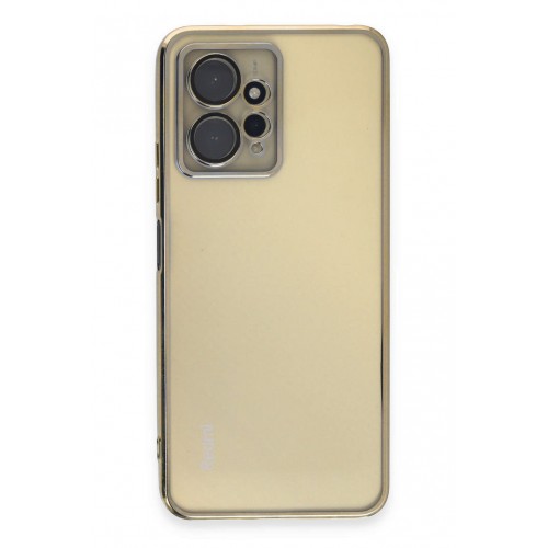 Newface Xiaomi Redmi Note 12 4G Kılıf Razer Lensli Silikon - Gold Newface Xiaomi Redmi Note 12 4G Kılıf Razer Lensli Silikon - Gold