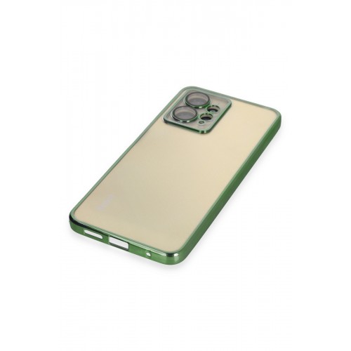 Newface Xiaomi Redmi Note 12 4G Kılıf Razer Lensli Silikon - Yeşil Newface Xiaomi Redmi Note 12 4G Kılıf Razer Lensli Silikon - Yeşil