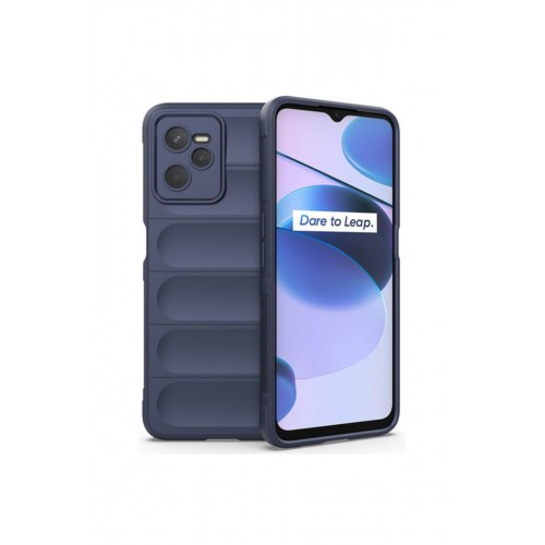 Newface Realme C35 Kılıf Optimum Silikon - Lacivert Newface Realme C35 Kılıf Optimum Silikon - Lacivert