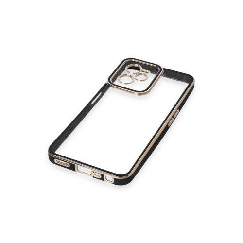 Newface Realme C35 Kılıf Liva Lens Silikon - Siyah Newface Realme C35 Kılıf Liva Lens Silikon - Siyah