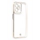 Newface Realme C35 Kılıf Liva Lens Silikon - Beyaz Newface Realme C35 Kılıf Liva Lens Silikon - Beyaz