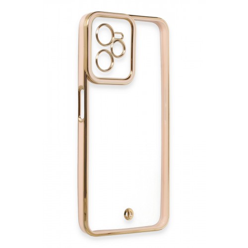 Newface Realme C35 Kılıf Liva Lens Silikon - Pudra Newface Realme C35 Kılıf Liva Lens Silikon - Pudra
