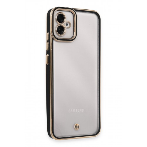 Newface Samsung Galaxy A04E Kılıf Liva Lens Silikon - Siyah Newface Samsung Galaxy A04E Kılıf Liva Lens Silikon - Siyah