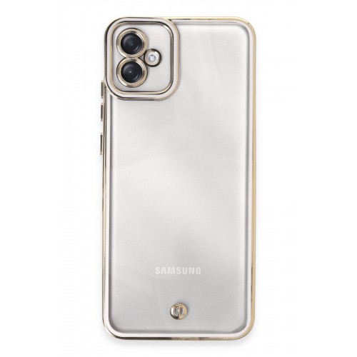Newface Samsung Galaxy A04E Kılıf Liva Lens Silikon - Beyaz Newface Samsung Galaxy A04E Kılıf Liva Lens Silikon - Beyaz