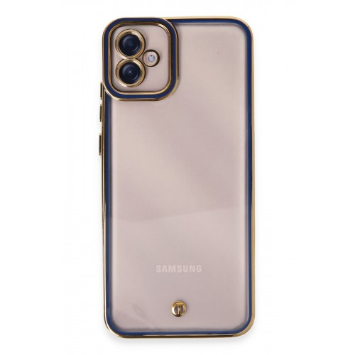 Newface Samsung Galaxy A04E Kılıf Liva Lens Silikon - Mavi Newface Samsung Galaxy A04E Kılıf Liva Lens Silikon - Mavi