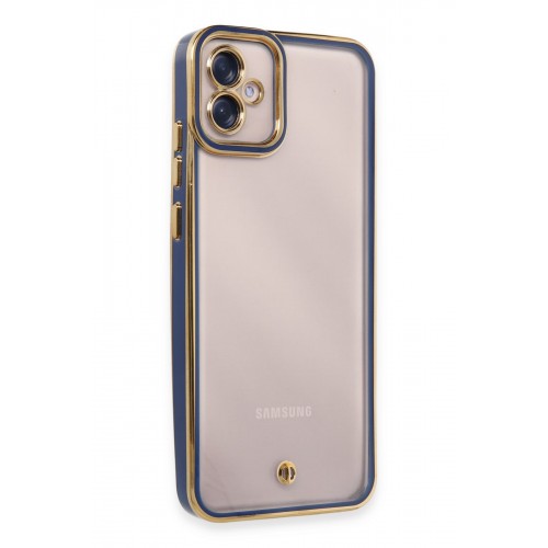 Newface Samsung Galaxy A04E Kılıf Liva Lens Silikon - Mavi Newface Samsung Galaxy A04E Kılıf Liva Lens Silikon - Mavi