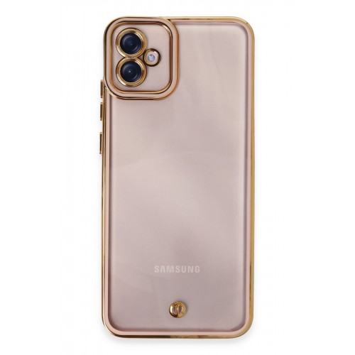 Newface Samsung Galaxy A04E Kılıf Liva Lens Silikon - Pudra Newface Samsung Galaxy A04E Kılıf Liva Lens Silikon - Pudra