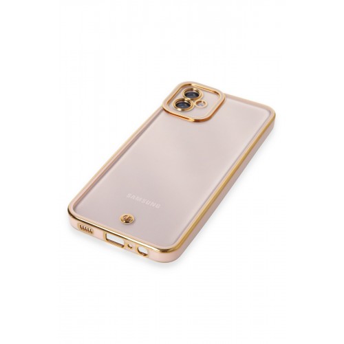 Newface Samsung Galaxy A04E Kılıf Liva Lens Silikon - Pudra Newface Samsung Galaxy A04E Kılıf Liva Lens Silikon - Pudra