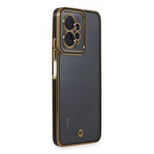 Newface Xiaomi Redmi Note 12 4G Kılıf Liva Lens Silikon - Siyah Newface Xiaomi Redmi Note 12 4G Kılıf Liva Lens Silikon - Siyah