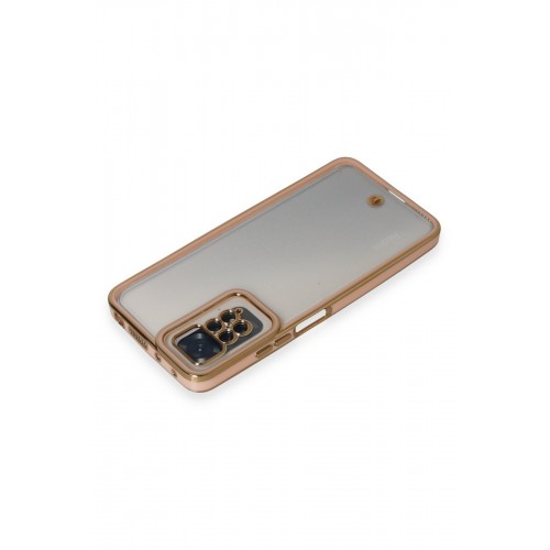 Newface Xiaomi Redmi Note 11 Pro Kılıf Liva Lens Silikon - Pudra Newface Xiaomi Redmi Note 11 Pro Kılıf Liva Lens Silikon - Pudra