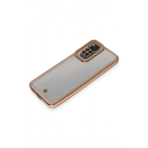 Newface Xiaomi Redmi Note 11 Pro Kılıf Liva Lens Silikon - Pudra Newface Xiaomi Redmi Note 11 Pro Kılıf Liva Lens Silikon - Pudra