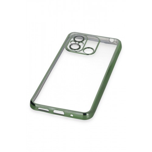 Newface Xiaomi Redmi 12C Kılıf Razer Lensli Silikon - Yeşil Newface Xiaomi Redmi 12C Kılıf Razer Lensli Silikon - Yeşil