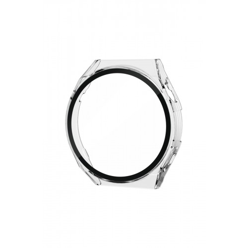 Newface Huawei Watch GT3 46mm Dota Camlı Kasa Ekran Koruyucu - Şeffaf Newface Huawei Watch GT3 46mm Dota Camlı Kasa Ekran Koruyucu - Şeffaf