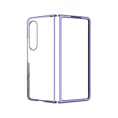 Newface Samsung Galaxy Z Fold 4 Kılıf Fold Element Kapak - Mor Newface Samsung Galaxy Z Fold 4 Kılıf Fold Element Kapak - Mor