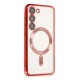 Newface Samsung Galaxy S23 Kılıf Kross Magneticsafe Kapak - Kırmızı Newface Samsung Galaxy S23 Kılıf Kross Magneticsafe Kapak - Kırmızı