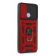 Newface Xiaomi Redmi 12C Kılıf Pars Lens Yüzüklü Silikon - Kırmızı Newface Xiaomi Redmi 12C Kılıf Pars Lens Yüzüklü Silikon - Kırmızı