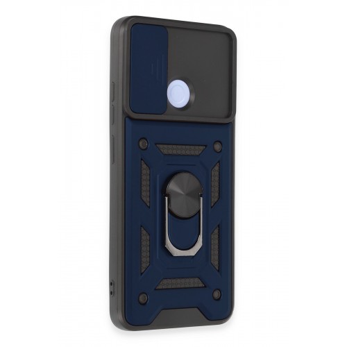 Newface Xiaomi Redmi 12C Kılıf Pars Lens Yüzüklü Silikon - Lacivert Newface Xiaomi Redmi 12C Kılıf Pars Lens Yüzüklü Silikon - Lacivert