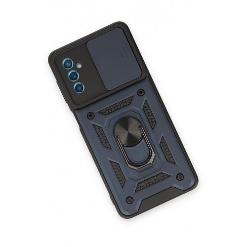 Newface Samsung Galaxy M52 5G Kılıf Pars Lens Yüzüklü Silikon - Lacivert Newface Samsung Galaxy M52 5G Kılıf Pars Lens Yüzüklü Silikon - Lacivert
