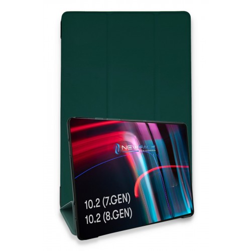 Newface iPad 10.2 (8.nesil) Kılıf Tablet Smart Kılıf - Koyu Yeşil Newface iPad 10.2 (8.nesil) Kılıf Tablet Smart Kılıf - Koyu Yeşil