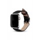 Newface Apple Watch 42mm NL26 Deri Kordon - Siyah Newface Apple Watch 42mm NL26 Deri Kordon - Siyah