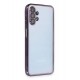 Newface Samsung Galaxy A13 4G Kılıf Razer Lensli Silikon - Mor Newface Samsung Galaxy A13 4G Kılıf Razer Lensli Silikon - Mor