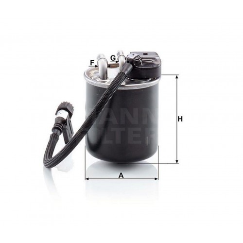 YAKIT FILTRESI MERCEDES OM651 V-CLASS W447 14 VITO W447 14 YAKIT FILTRESI MERCEDES OM651 V-CLASS W447 14 VITO W447 14