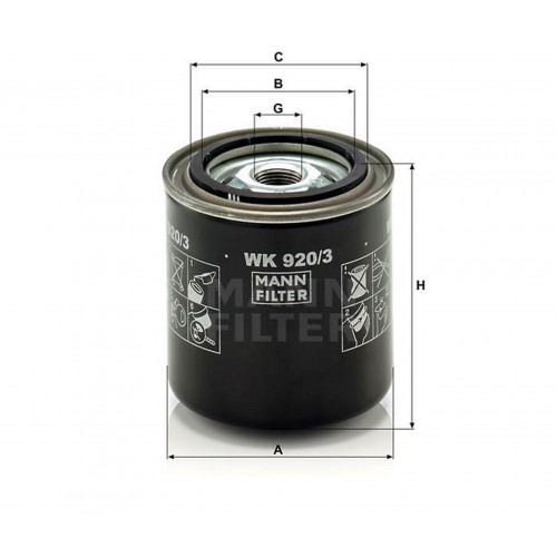 YAKIT FİLTRESİ MAZDA B-SERİE PİCKUP 2.5 D 4WD 78HP 09/98-06/99 YAKIT FİLTRESİ MAZDA B-SERİE PİCKUP 2.5 D 4WD 78HP 09/98-06/99
