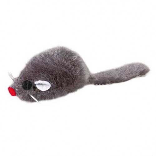 Trixie Kedi Oyuncağı Peluş Fare 5cm Gri Trixie Kedi Oyuncağı Peluş Fare 5cm Gri
