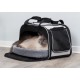 Trixie Kedi Taşıma Çantası ve Yatağı 29x31x49cm Siyah Gri Trixie Kedi Taşıma Çantası ve Yatağı 29x31x49cm Siyah Gri