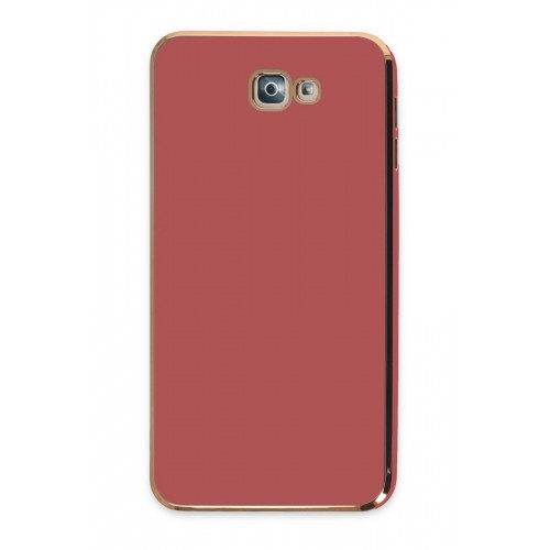 Newface Samsung Galaxy J7 Prime Kılıf Volet Silikon - Kırmızı Newface Samsung Galaxy J7 Prime Kılıf Volet Silikon - Kırmızı