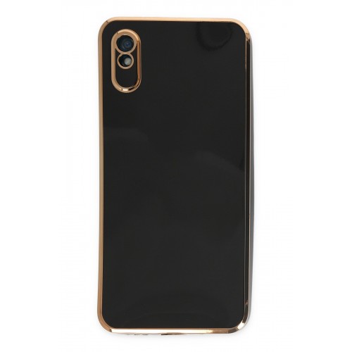 Newface Xiaomi Redmi 9A Kılıf Volet Silikon - Siyah Newface Xiaomi Redmi 9A Kılıf Volet Silikon - Siyah