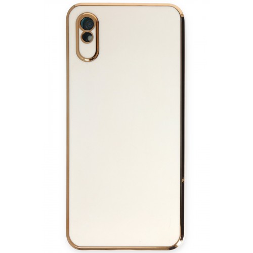 Newface Xiaomi Redmi 9A Kılıf Volet Silikon - Beyaz Newface Xiaomi Redmi 9A Kılıf Volet Silikon - Beyaz