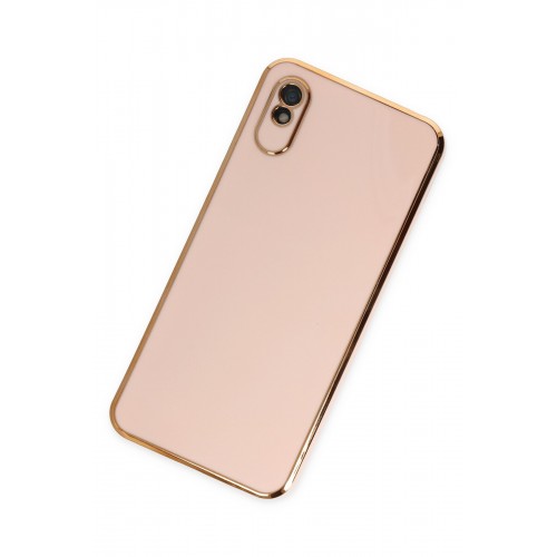 Newface Xiaomi Redmi 9A Kılıf Volet Silikon - Pembe Newface Xiaomi Redmi 9A Kılıf Volet Silikon - Pembe