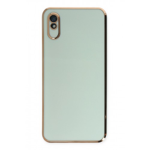 Newface Xiaomi Redmi 9A Kılıf Volet Silikon - Açık Yeşil Newface Xiaomi Redmi 9A Kılıf Volet Silikon - Açık Yeşil