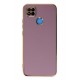 Newface Xiaomi Redmi 9C Kılıf Volet Silikon - Mor