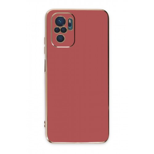 Newface Xiaomi Redmi Note 10 Kılıf Volet Silikon - Kırmızı Newface Xiaomi Redmi Note 10 Kılıf Volet Silikon - Kırmızı