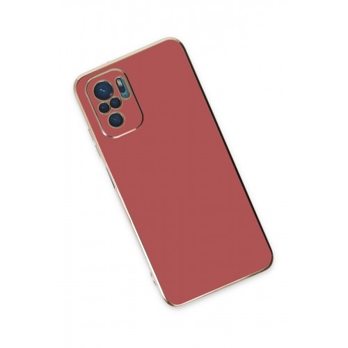 Newface Xiaomi Redmi Note 10 Kılıf Volet Silikon - Kırmızı Newface Xiaomi Redmi Note 10 Kılıf Volet Silikon - Kırmızı