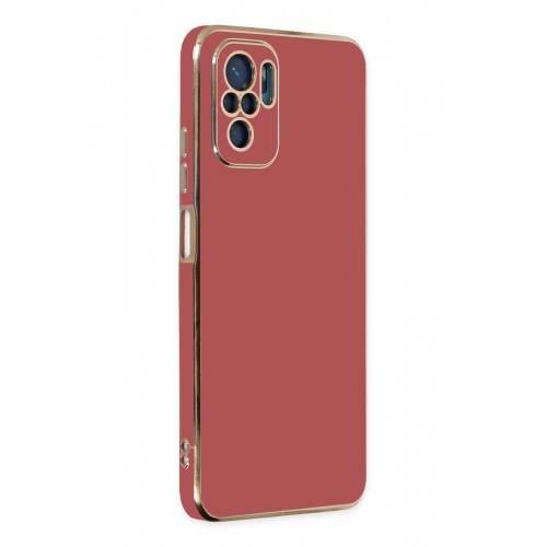 Newface Xiaomi Redmi Note 10S Kılıf Volet Silikon - Kırmızı Newface Xiaomi Redmi Note 10S Kılıf Volet Silikon - Kırmızı