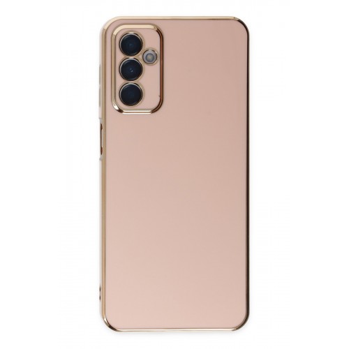 Newface Samsung Galaxy A04S Kılıf Volet Silikon - Pembe