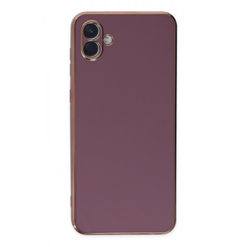 Newface Samsung Galaxy A04 Kılıf Volet Silikon - Mor Newface Samsung Galaxy A04 Kılıf Volet Silikon - Mor