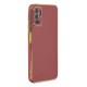 Newface Xiaomi Redmi Note 11 SE Kılıf Volet Silikon - Kırmızı Newface Xiaomi Redmi Note 11 SE Kılıf Volet Silikon - Kırmızı