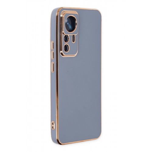 Newface Xiaomi Mi 12T Kılıf Volet Silikon - Mavi Newface Xiaomi Mi 12T Kılıf Volet Silikon - Mavi