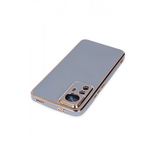 Newface Xiaomi Mi 12T Kılıf Volet Silikon - Mavi Newface Xiaomi Mi 12T Kılıf Volet Silikon - Mavi