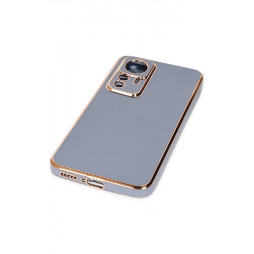 Newface Xiaomi Mi 12T Pro Kılıf Volet Silikon - Mavi Newface Xiaomi Mi 12T Pro Kılıf Volet Silikon - Mavi