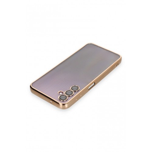Newface Samsung Galaxy A14 4G Kılıf Razer Lensli Silikon - Gold Newface Samsung Galaxy A14 4G Kılıf Razer Lensli Silikon - Gold